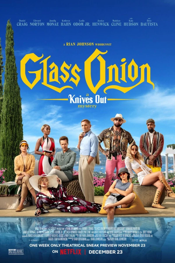 Glass Onion: Film z serii 'Na noże' Poster