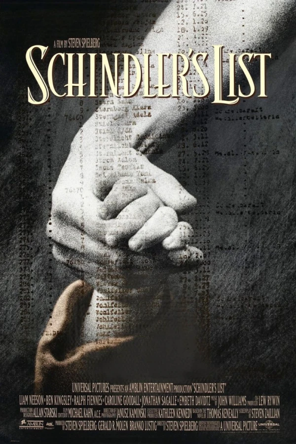 Lista Schindlera Poster