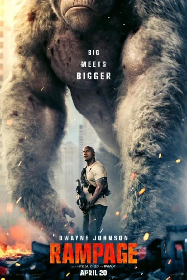 Rampage: Dzika furia Poster