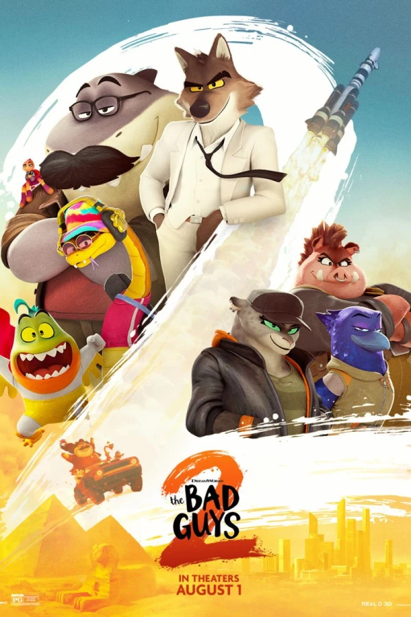 Pan Wilk i spółka. Bad Guys 2 Poster