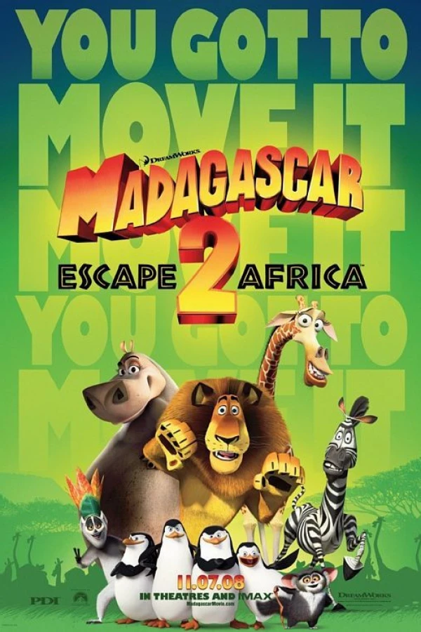 Madagascar: Escape 2 Africa Poster