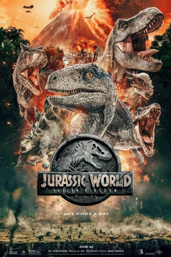 Jurassic World: Upadle królestwo Poster